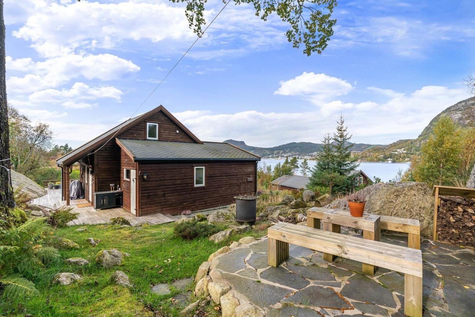 요플란드 Charming House Located By The Fjord With The Pultpitrock Within Short Distance 빌라 외부 사진