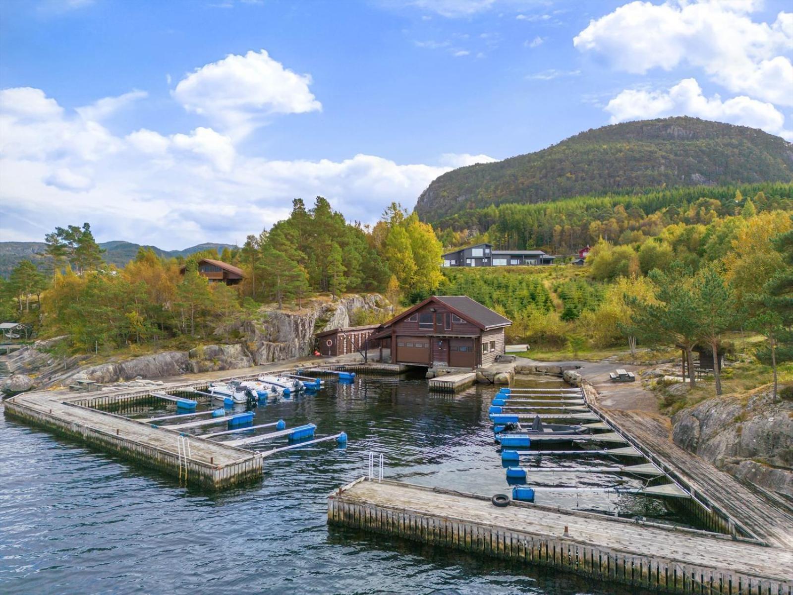 요플란드 Charming House Located By The Fjord With The Pultpitrock Within Short Distance 빌라 외부 사진